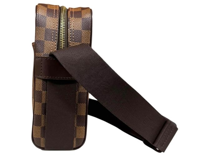 Borsa a Spalla Louis Vuitton Olaf PM Damier Marrone - vista 5