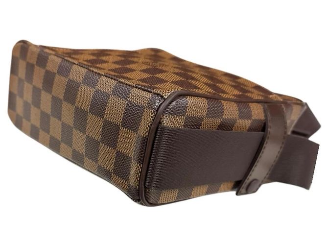 Borsa a Spalla Louis Vuitton Olaf PM Damier Marrone - vista 6