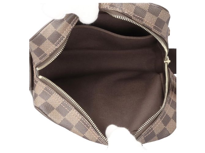 Borsa a Spalla Louis Vuitton Olaf PM Damier Marrone - vista 7