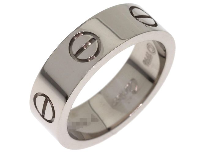 Anello Cartier Love in oro bianco 18K - vista 2