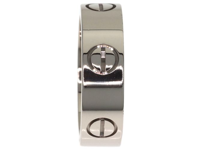 Anello Cartier Love in oro bianco 18K - vista 3