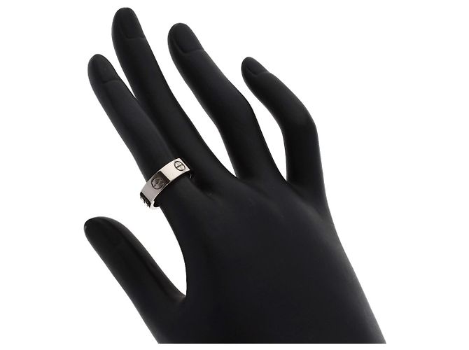 Anello Cartier Love in oro bianco 18K - vista 6