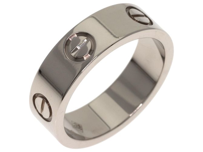 Anello Love Cartier in oro bianco 18K - vista 2