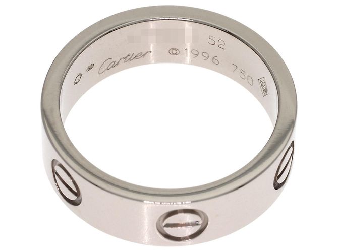 Anello Love Cartier in oro bianco 18K - vista 4