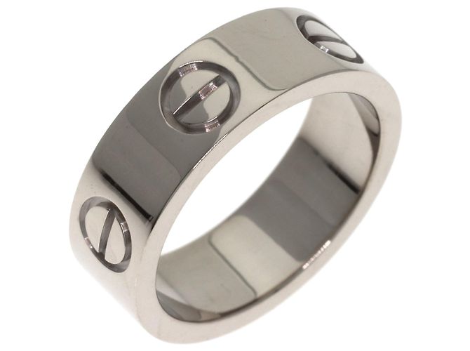 Anello Love Cartier in oro bianco 18K - vista 2