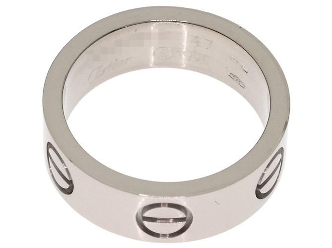 Anello Love Cartier in oro bianco 18K - vista 4