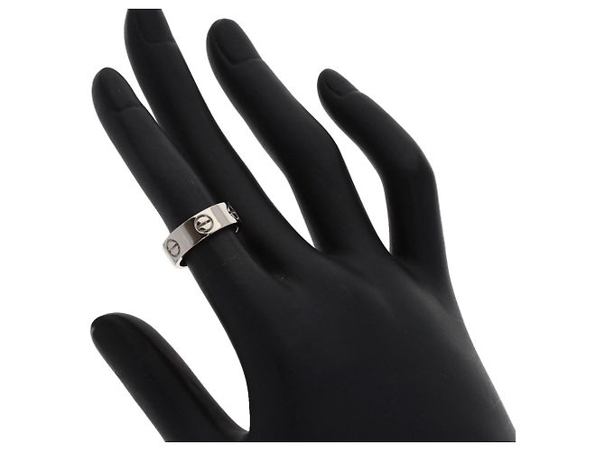 Anello Love Cartier in oro bianco 18K - vista 5