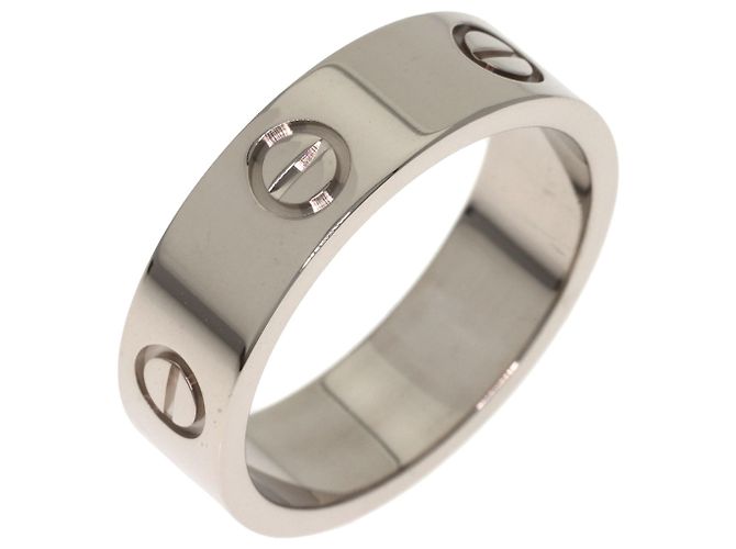 Anello Love Cartier in oro bianco 18K - vista 2