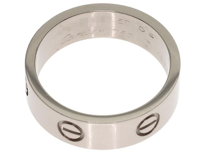 Anello Love Cartier in oro bianco 18K - vista 4
