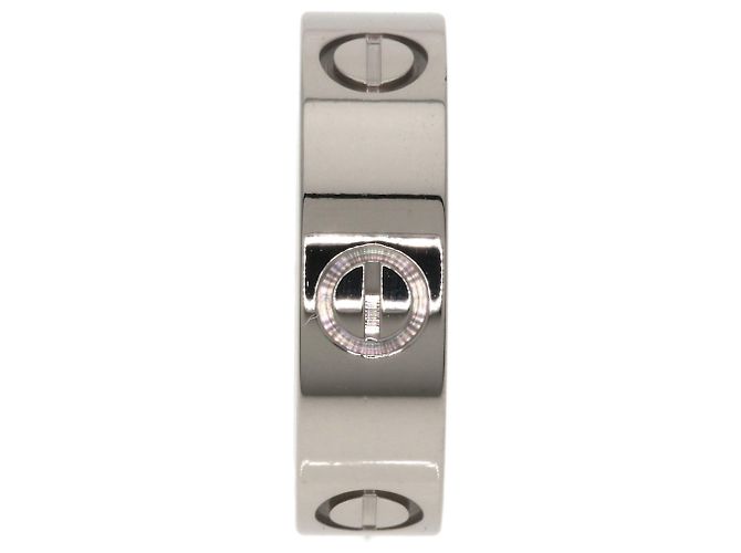 Anello Love Cartier in oro bianco 18K - vista 3