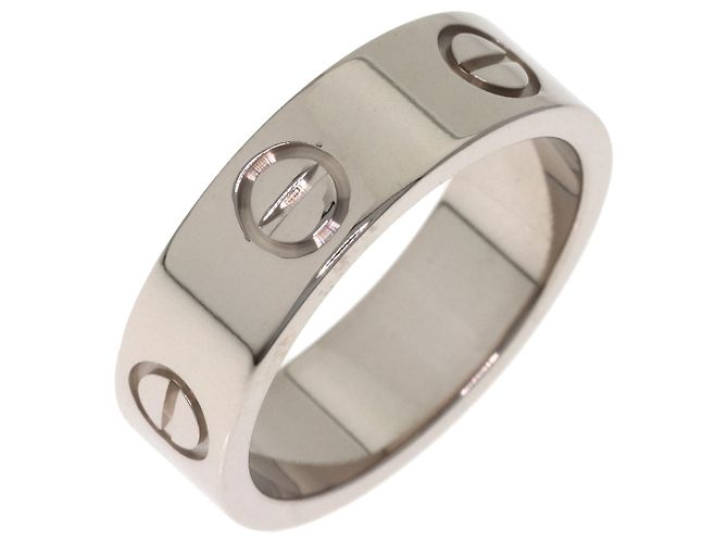 Anello Love Cartier in oro bianco 18K - vista 2