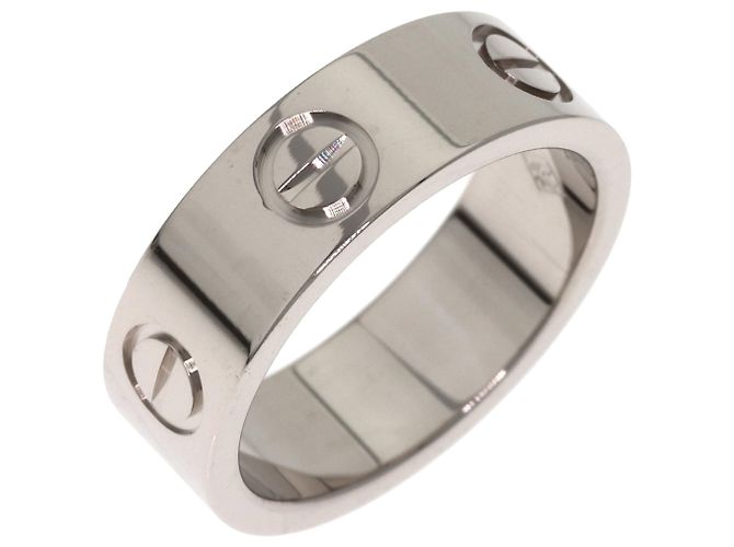 Anello Love Cartier in oro bianco 18K - vista 2