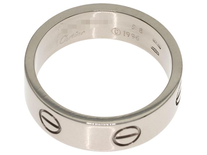 Cartier Love Ring aus 18K Weißgold - Ansicht 4