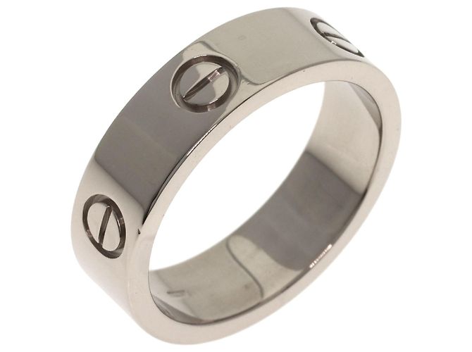 Anello Love Cartier in oro bianco 18K - vista 2