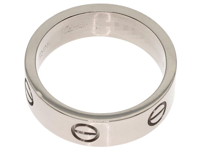 Anello Love Cartier in oro bianco 18K - vista 4