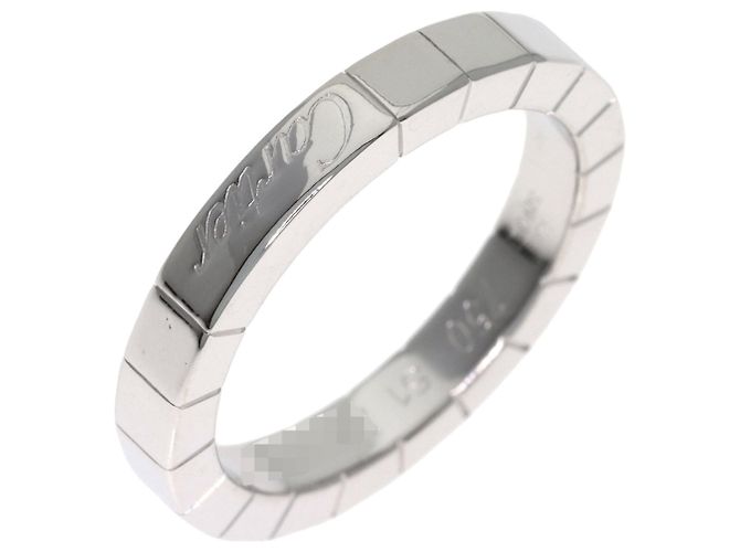 Anello Cartier Lanieres in oro bianco 18K - vista 2