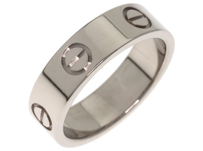 Anello Love Cartier in oro bianco 18K - vista 2