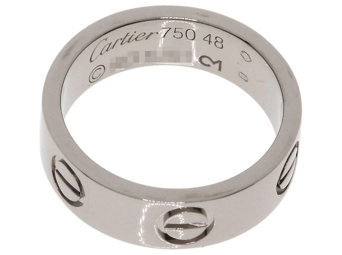 Anello Love Cartier in oro bianco 18K - vista 4