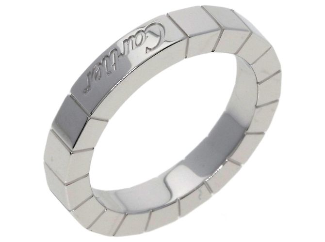 Anello in oro bianco 18K Cartier Lanières - vista 2
