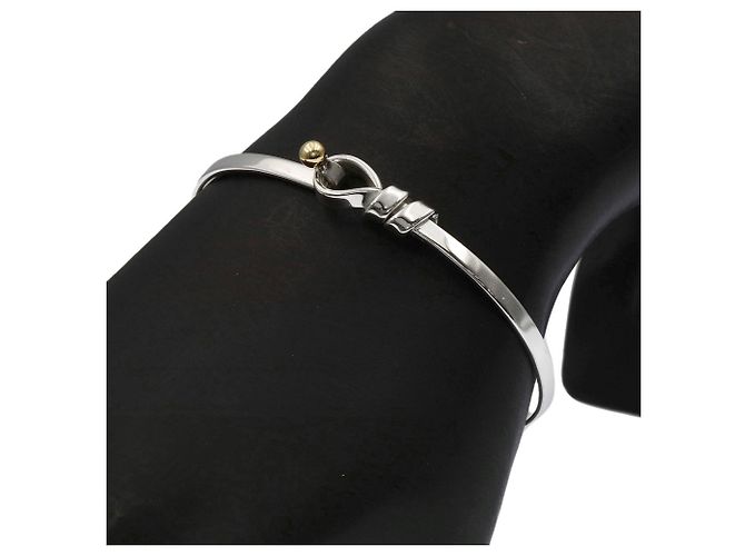 Bracciale charm in argento e oro giallo Tiffany & Co. - vista 6