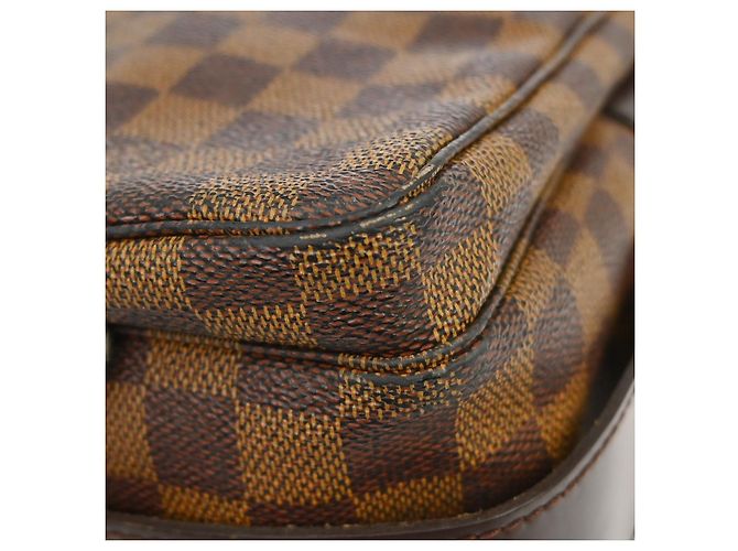Borsa a mano Naviglio Damier Louis Vuitton Marrone - vista 6