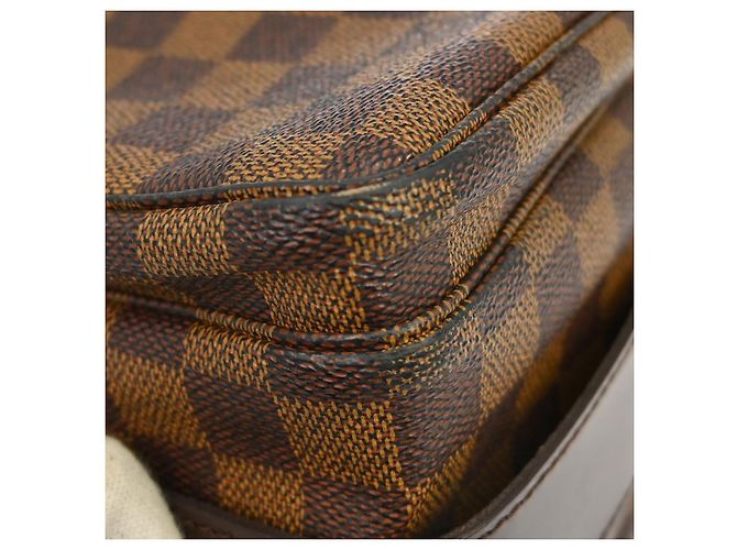 Borsa a mano Naviglio Damier Louis Vuitton Marrone - vista 7