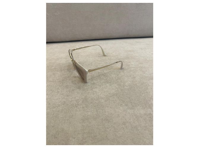 Gafas de sol Prada Cat-Eye en acetato Beige - vista 4