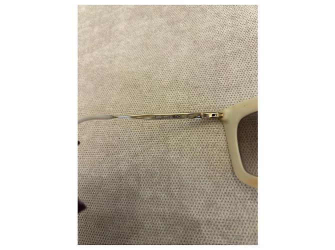 Gafas de sol Prada Cat-Eye en acetato Beige - vista 7