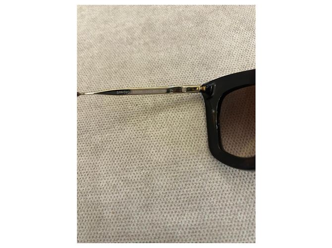 Gafas de sol Prada Cat-Eye en acetato carey lentes degradadas Marrón oscuro - vista 5