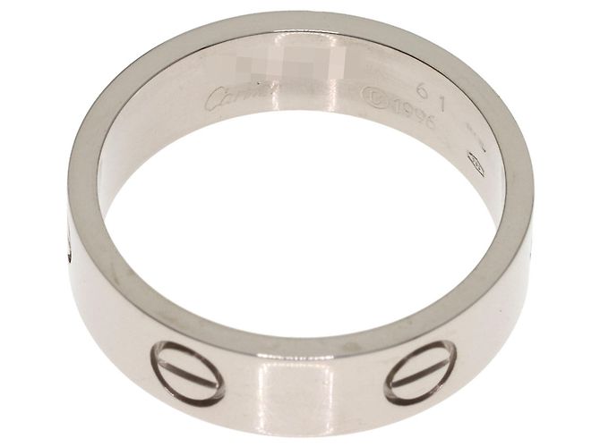 Cartier Love Ring aus 18K Weißgold - Ansicht 4