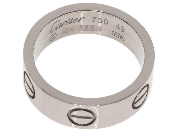 Cartier Love Ring aus 18K Weißgold - Ansicht 4