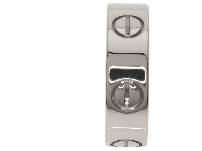 Anello Love Cartier in oro bianco 18K - vista 3