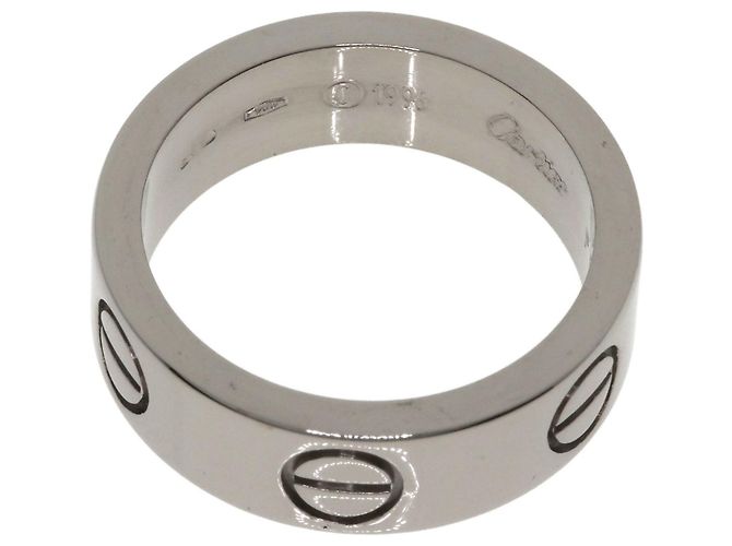 Anello Love Cartier in oro bianco 18K - vista 4