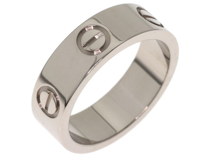 Anello Love Cartier in oro bianco 18K - vista 2