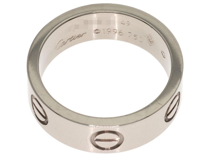 Anello Love Cartier in oro bianco 18K - vista 4