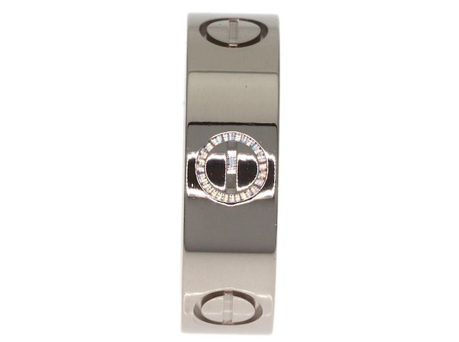 Anello Love Cartier in oro bianco 18K - vista 3
