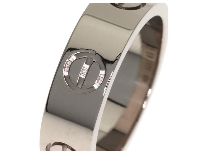 Anello Love Cartier in oro bianco 18K - vista 8