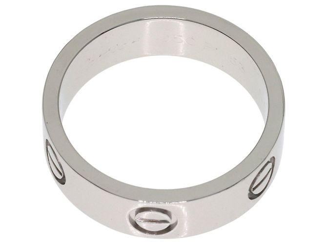 Cartier Love Ring aus Platin - Ansicht 4