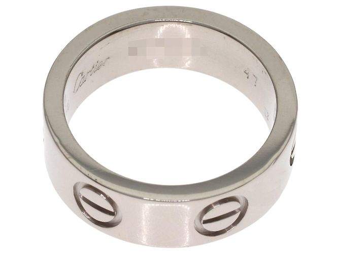 Anello Love Cartier in oro bianco 18K - vista 4