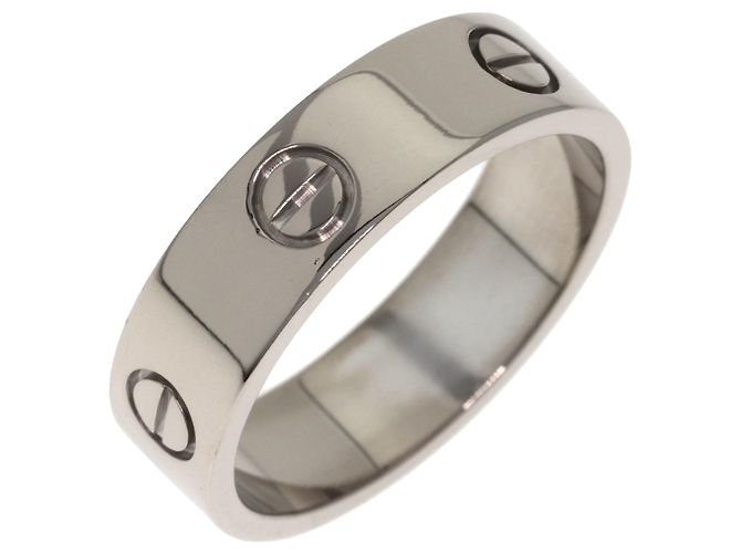 Anello Love Cartier in oro bianco 18K - vista 2