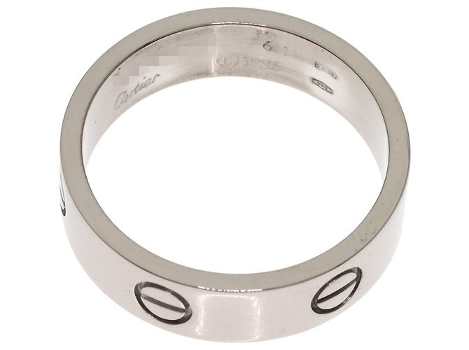 Anello Love Cartier in oro bianco 18K - vista 4