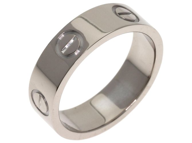 Anello Cartier Love in oro bianco 18K - vista 2