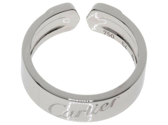 Bague Cartier C2 en or blanc 18K - vue 4
