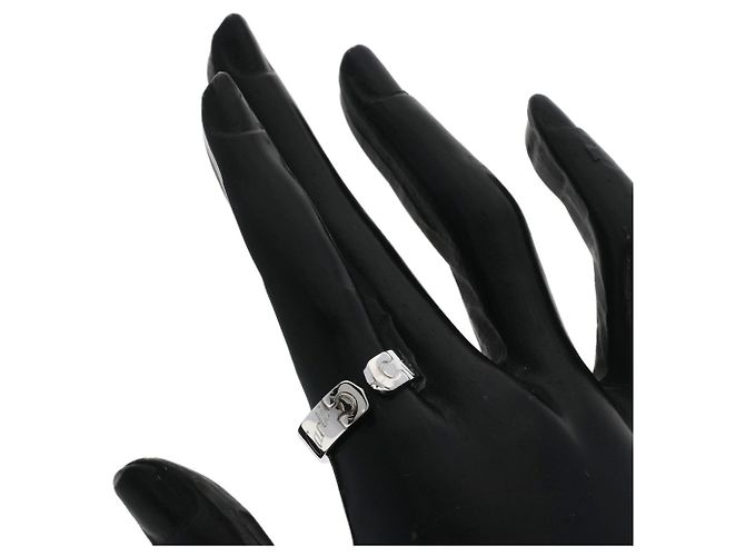 Bague Cartier C2 en or blanc 18K - vue 6
