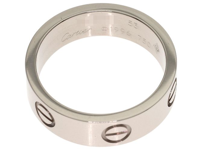 Cartier Love Ring aus 18K Weißgold - Ansicht 4