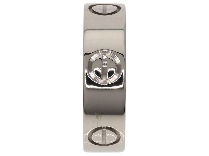 Anel Love Cartier em ouro branco 18K - vista 3