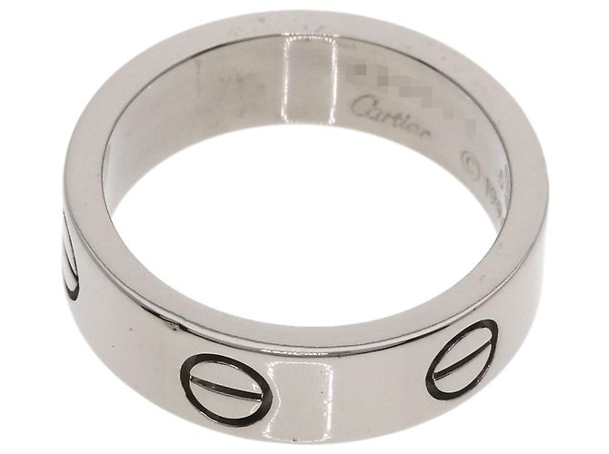 Anello Cartier Love in oro bianco 18K - vista 4