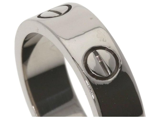 Anello Cartier Love in oro bianco 18K - vista 9