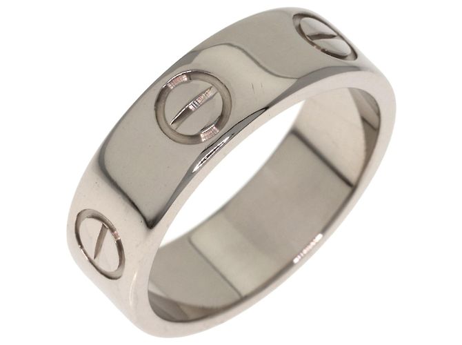 Anello Love Cartier in oro bianco 18K - vista 2