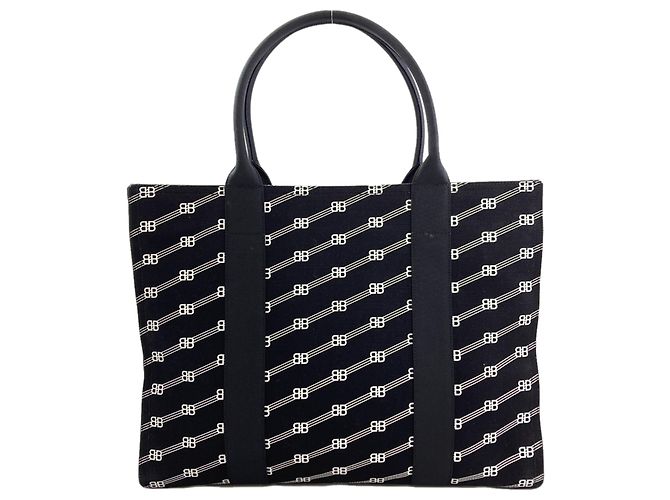Everyday Borsa Tote BB Monogram di Balenciaga Nero - vista 2